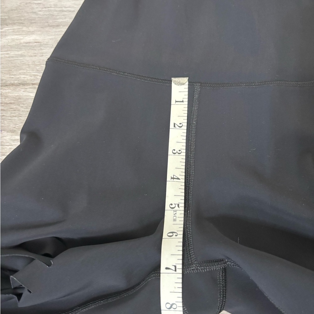 Alo Yoga High-Waist Ripped Warrior Leggings black Yoga Core Streetwear XS - Picture 12 of 12